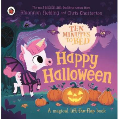 Ladybird Ten Minutes to Bed Halloween lift-the-flap board book (British brand)