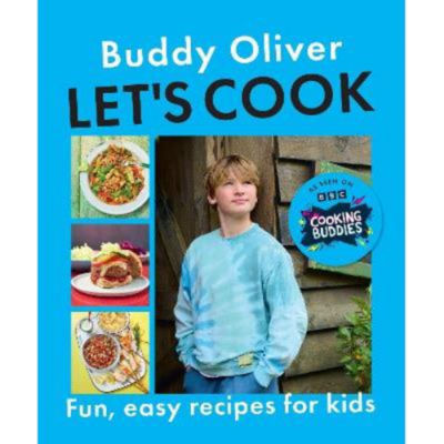 Buddy Oliver Let's Cook cookbook hardback, UK version