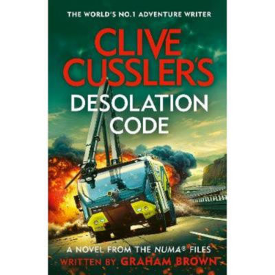 Clive Cussler hardback book Desolation Code (British brand)