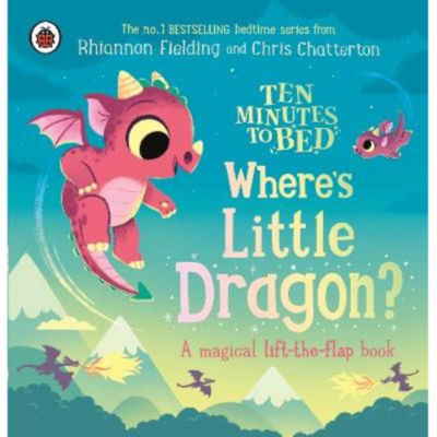 Ladybird Ten Minutes to Bed Where's Little Dragon board book, imported from the UK