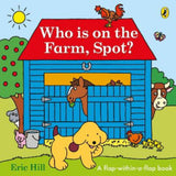 Eric Hill Who is on Farm board book, imported from the UK