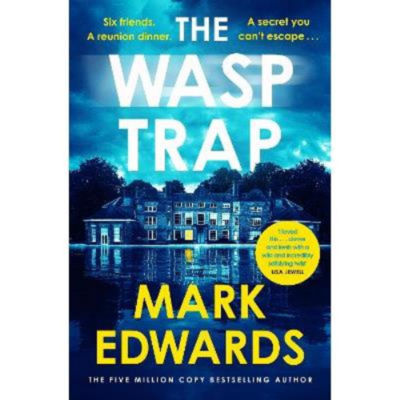 Mark Edwards Wasp Trap hardback book (British brand)