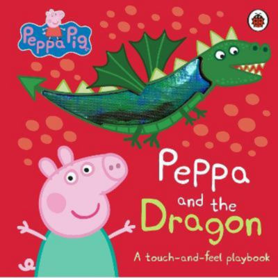Peppa Pig dragon touch-and-feel book, UK version