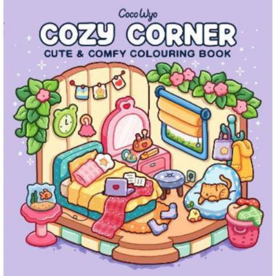 ASDA Coco Wyo Kids Cozy Corner Colouring Book- Buy online at McGrocer