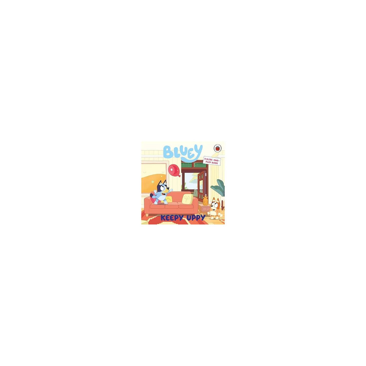 Bluey Keepy Uppy kids book, UK version