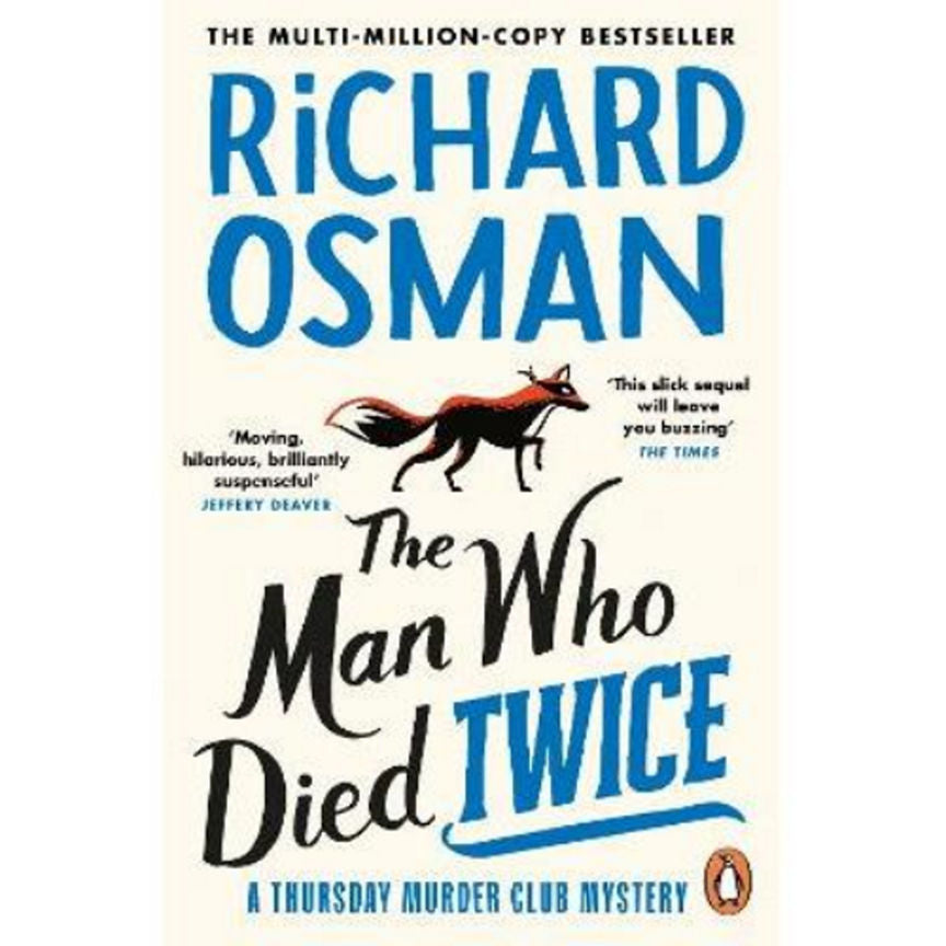 Paperback Man Who Died Twice by Richard Osman GOODS ASDA   