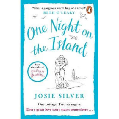 Josie Silver One Night on the Island romance novel cover, UK version