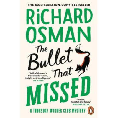 Richard Osman Bullet That Missed Paperback Novel, imported from the UK