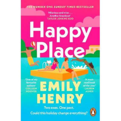 ASDA Emily Henry Happy Place Paperback Romantic Fiction Book- Buy online at McGrocer
