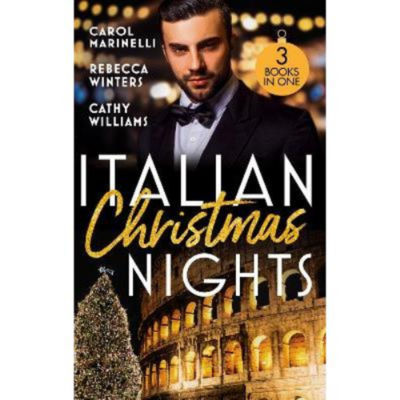 Italian Christmas Nights paperback romance by Carol Marinelli, UK version