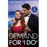 Sharon Kendrick paperback romance book Demand For I Do, imported from the UK