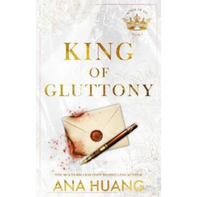 Ana Huang romance novel King of Gluttony paperback, imported from the UK