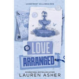 Lauren Asher Love Arranged romance novel paperback, UK version