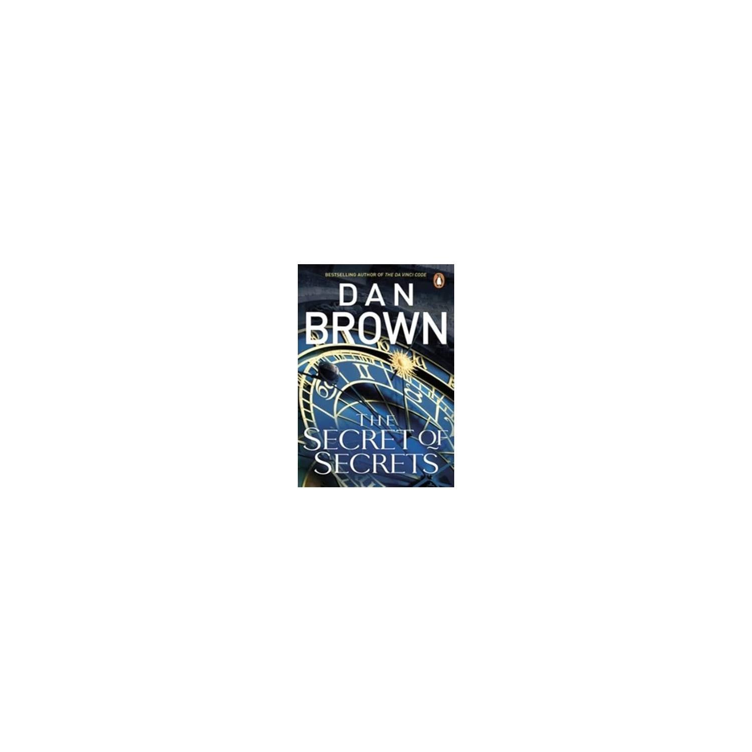 Dan Brown The Secret of Secrets paperback book (British brand)