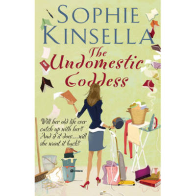 Sophie Kinsella romantic comedy The Undomestic Goddess paperback, UK version