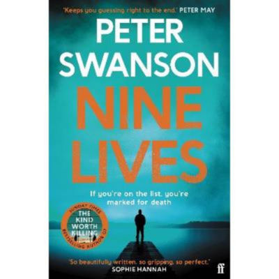 Peter Swanson Nine Lives thriller book paperback - British product