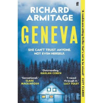 Richard Armitage Geneva paperback book, UK version
