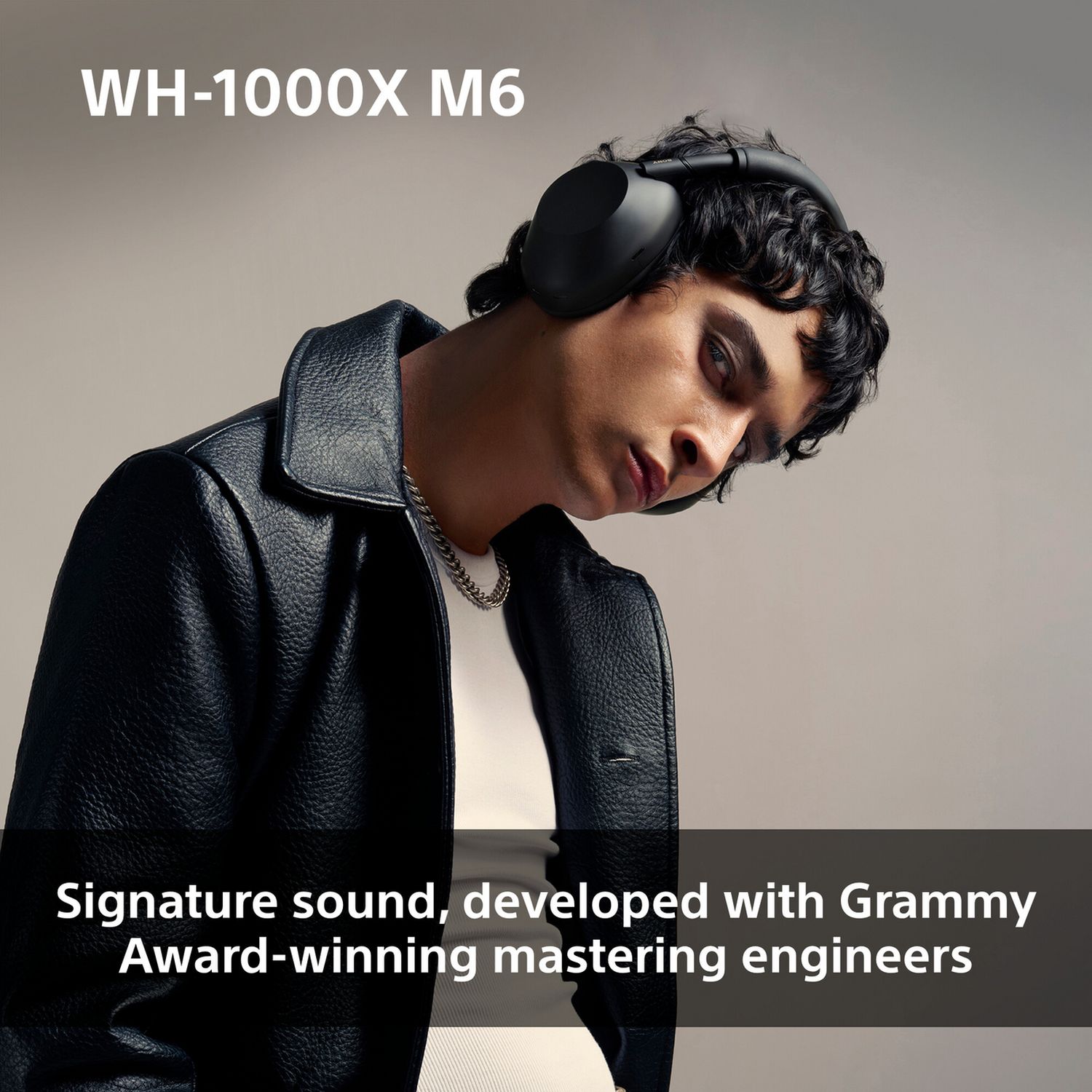Sony WH-1000XM6 Noise-Cancelling Over-Ear Wireless Headphones - Olive Gray