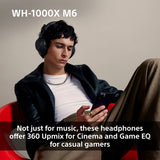 Sony WH-1000XM6 Noise-Cancelling Over-Ear Wireless Headphones - Olive Gray