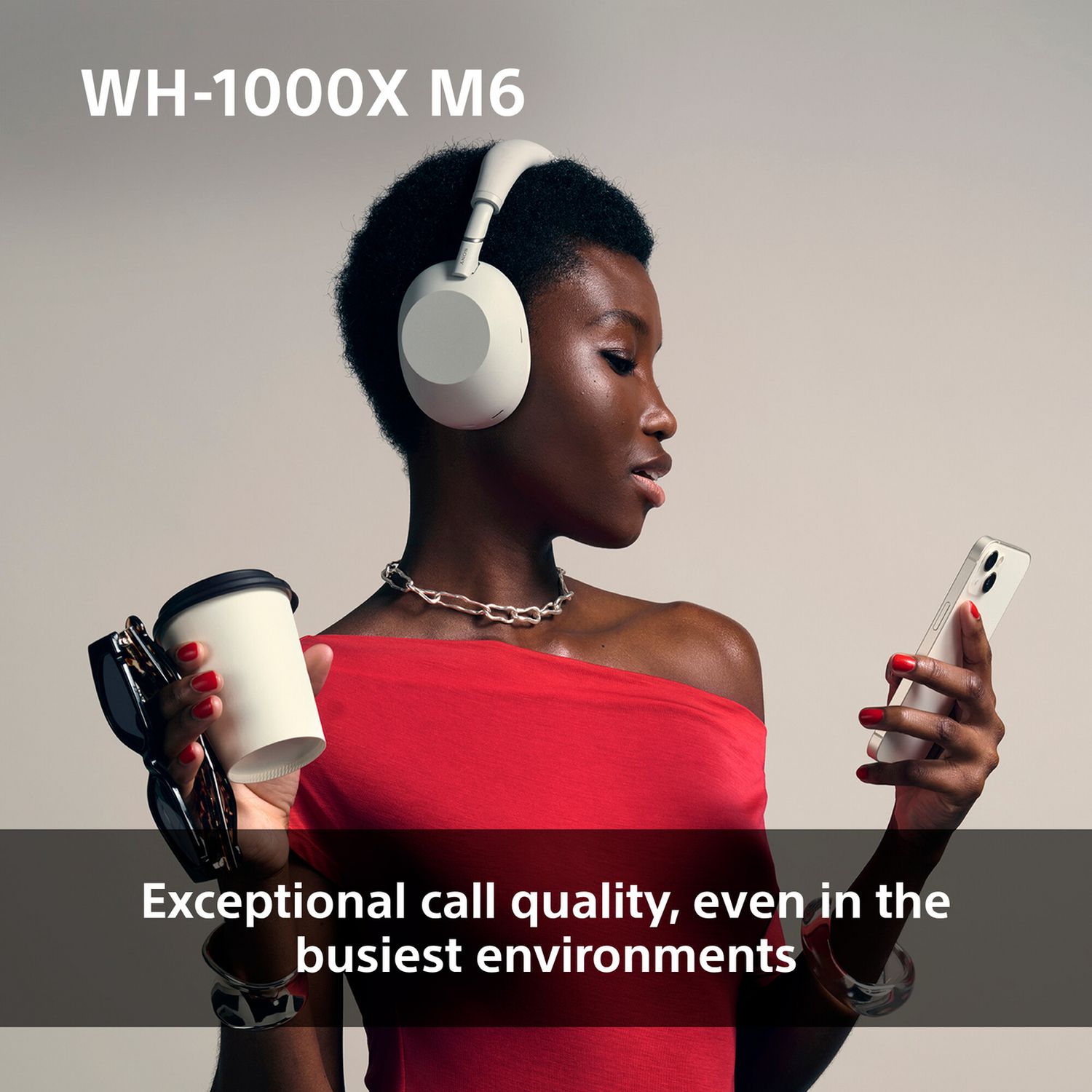 Sony WH-1000XM6 Noise-Cancelling Over-Ear Wireless Headphones - Olive Gray