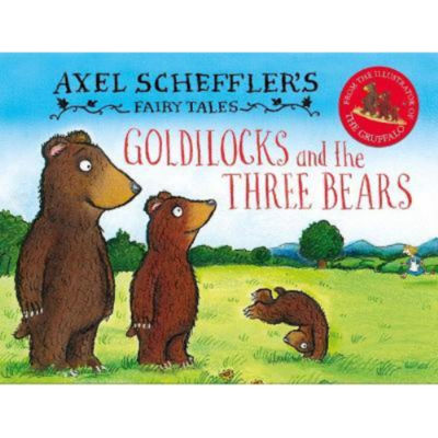 Axel Scheffler Goldilocks and the Three Bears pocket-sized hardback (British brand)