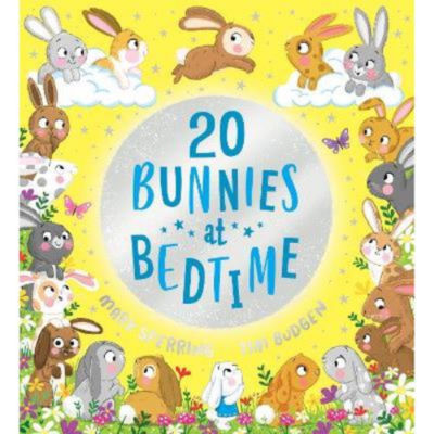 Mark Sperring Twenty Bunnies at Bedtime counting book, imported from the UK
