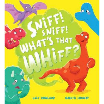 Lucy Rowland Sniff Sniff What's That Whiff book, imported from the UK
