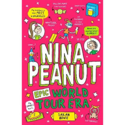 Sarah Bowie Nina Peanut Epic World Tour Era book, UK version