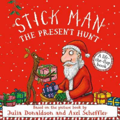 Stick Man lift-the-flap board book The Present Hunt Julia Donaldson, imported from the UK