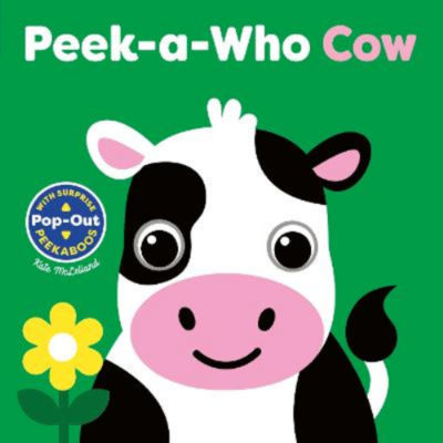 Scholastic Kids Cow hide-and-seek book, imported from the UK