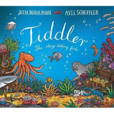 Julia Donaldson Tiddler foiled edition picture book - British product