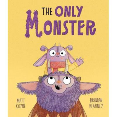 Matt Coyne Kids Only Monster picture book cover, imported from the UK