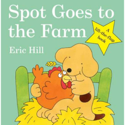 ASDA Eric Hill Spot Goes To The Farm Lift-the-Flap Toddler Picture Book- Buy online at McGrocer