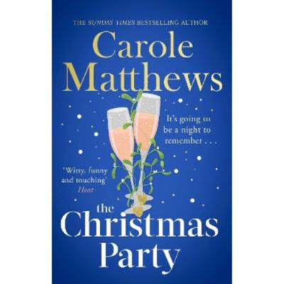 Carole Matthews Christmas Party paperback book, imported from the UK