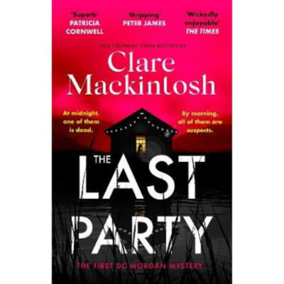 Clare Mackintosh Last Party paperback book, imported from the UK