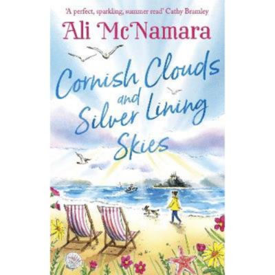 Ali McNamara Cornish Clouds and Silver Lining Skies paperback, UK version