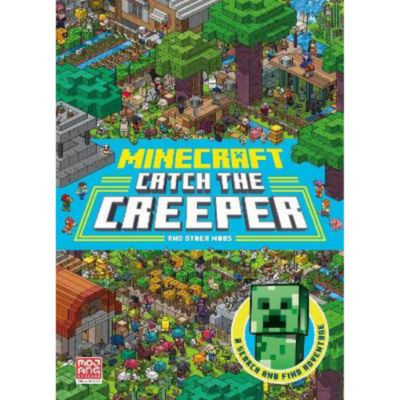 Minecraft search and find book Catch the Creeper (British brand)