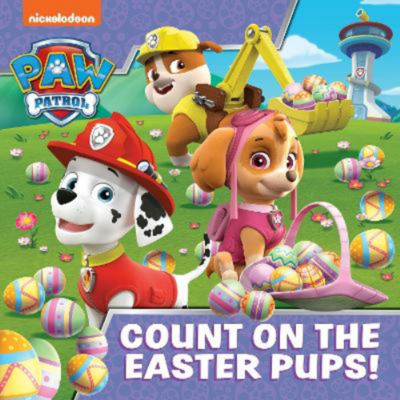 PAW Patrol picture book Count on the Easter Pups - British product