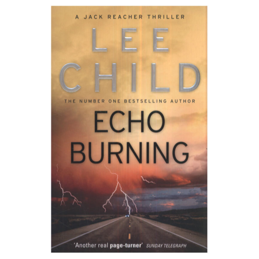 Paperback Echo Burning by Lee Child