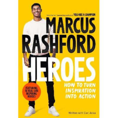 Marcus Rashford Heroes book - British product