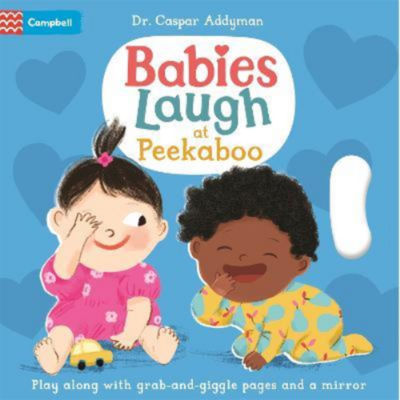 ASDA Babies Laugh at Peekaboo by Dr Caspar Addyman Interactive Baby Book with Mirror- Buy online at McGrocer