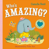 Camilla Reid Who's Amazing? felt flap book, imported from the UK