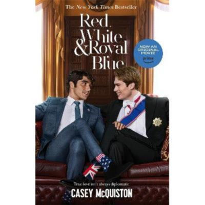 Casey McQuiston Red, White & Royal Blue novel, imported from the UK