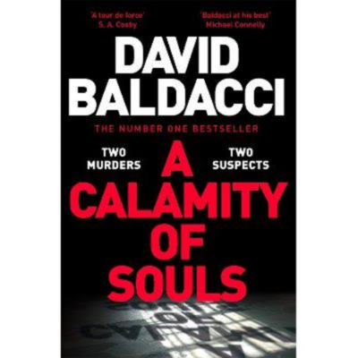 David Baldacci Calamity of Souls hardback book, UK version