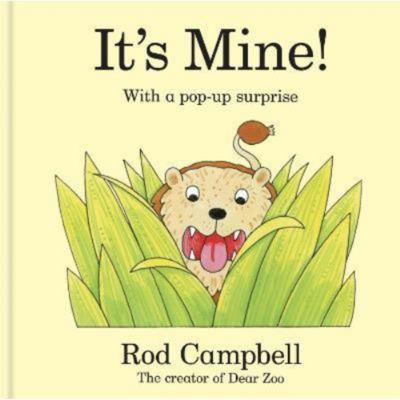 Rod Campbell's It's Mine! toddler novelty book, imported from the UK
