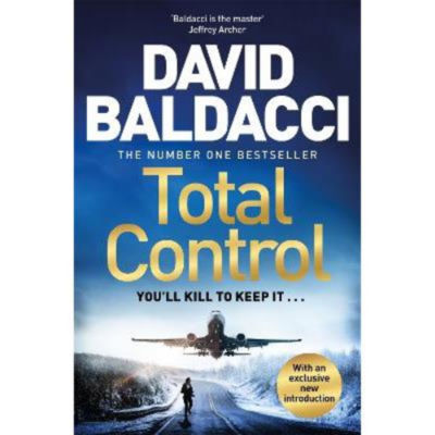 David Baldacci Total Control paperback, imported from the UK