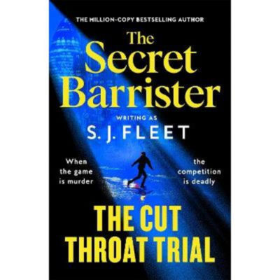 S. J. Fleet The Cut Throat Trial hardback book (British brand)