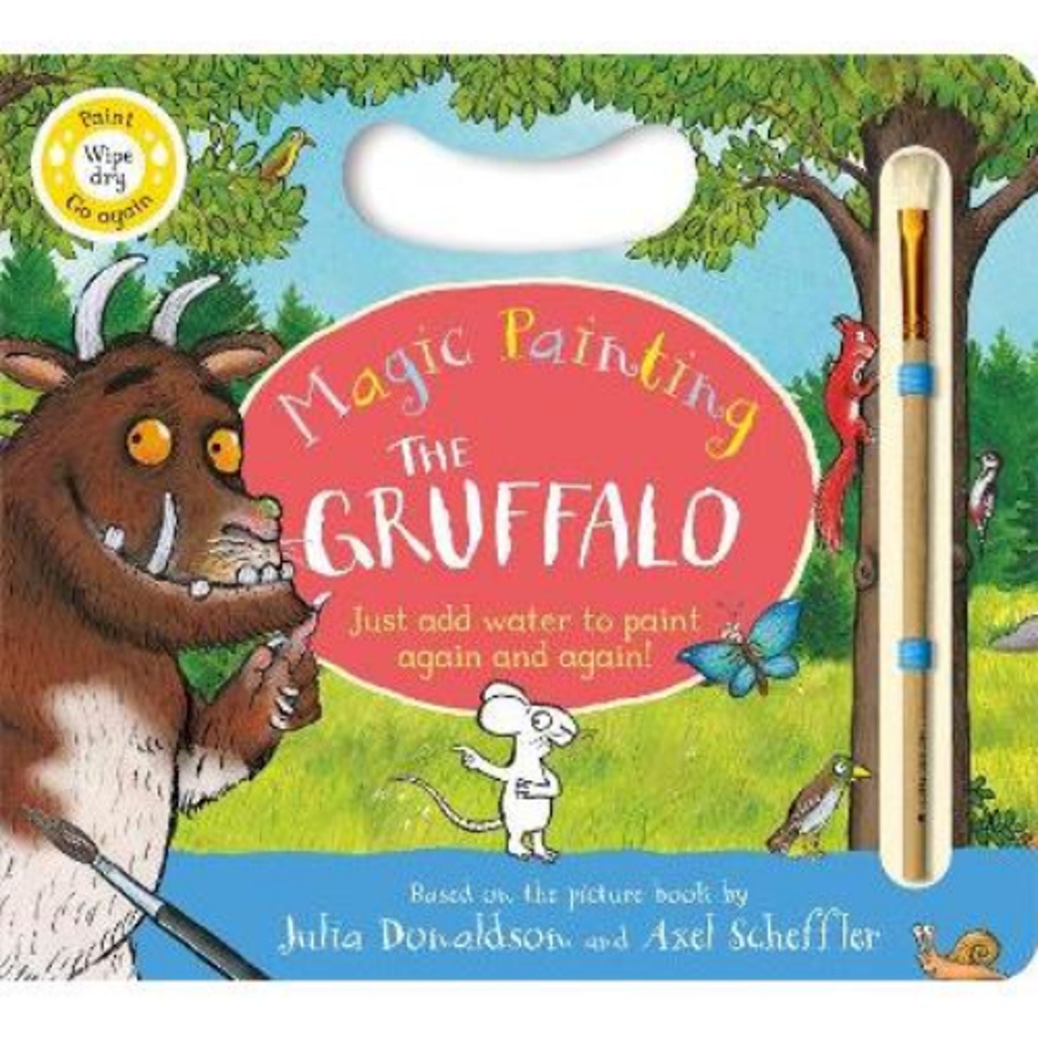 Julia Donaldson Gruffalo magic painting book, imported from the UK