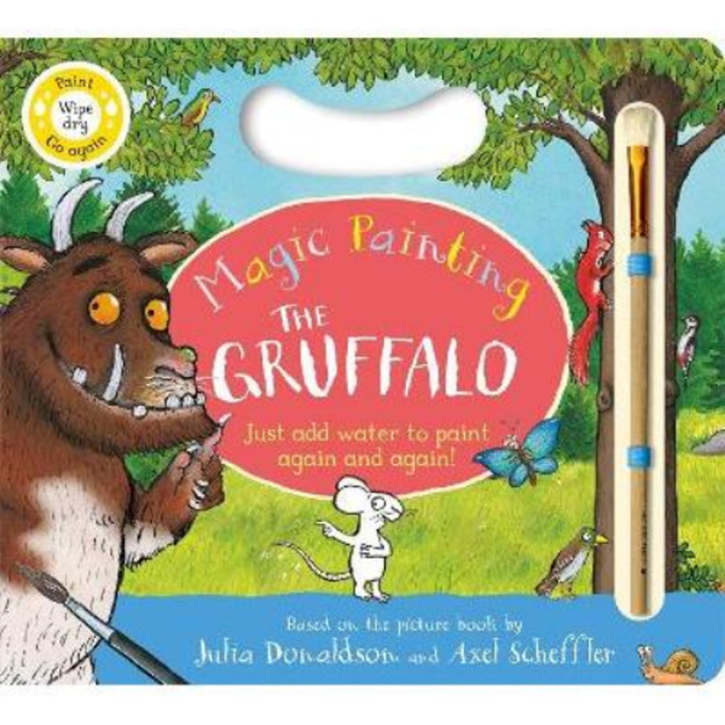 Julia Donaldson Gruffalo magic painting book, imported from the UK