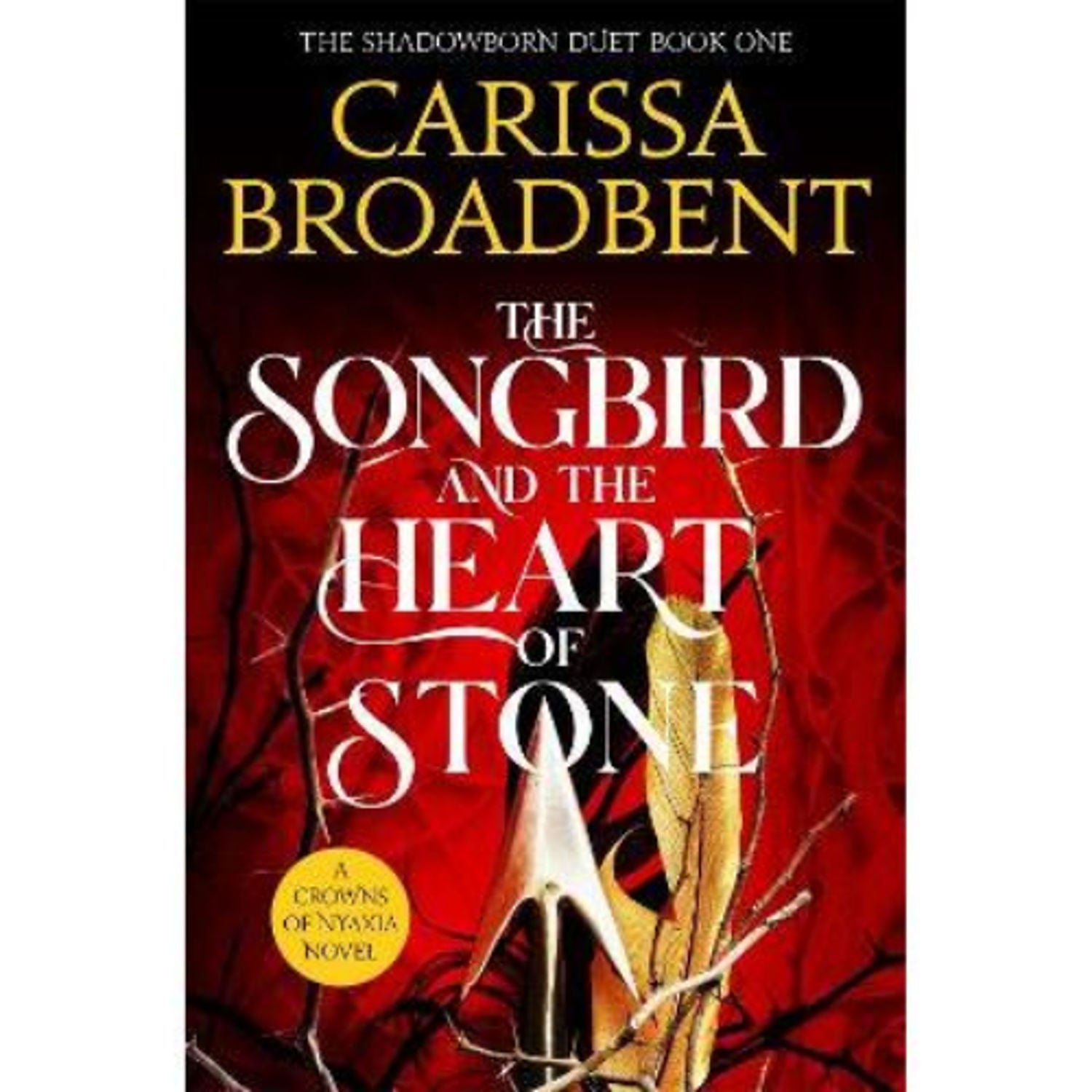 Carissa Broadbent Songbird and the Heart of Stone paperback, UK version